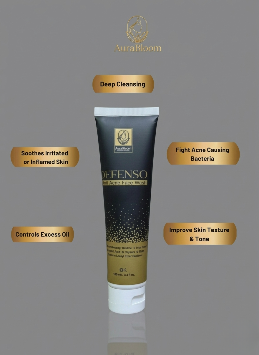 Defenso - anti acne facewash